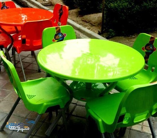 فروش  انواع میز و صندلی پلاستیکی فست فود